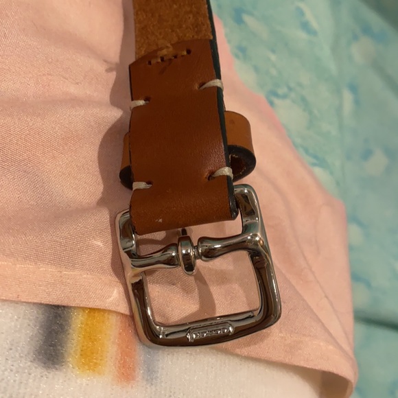 *Read Description “ Coach Skinny Leather Belt ~ Large main image 9